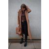 Softshellový, dlouhý trench coat