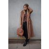 Softshellový, dlouhý trench coat