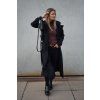 Softshellový, dlouhý trench coat