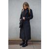 Softshellový, dlouhý trench coat